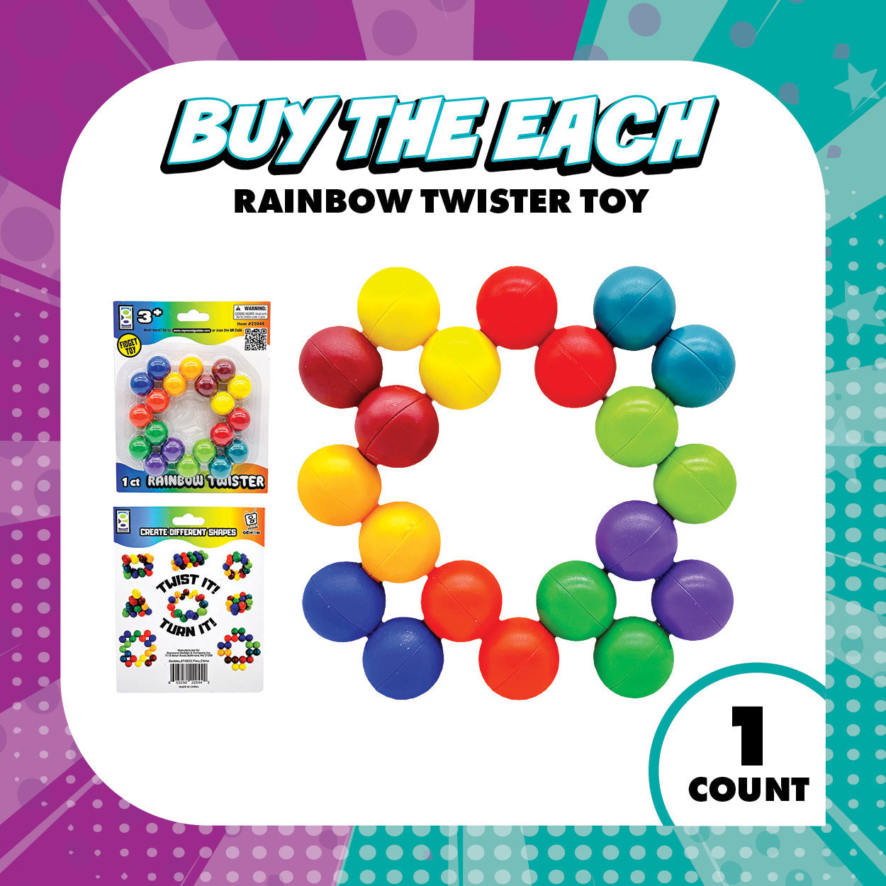 Rainbow Twister Toys