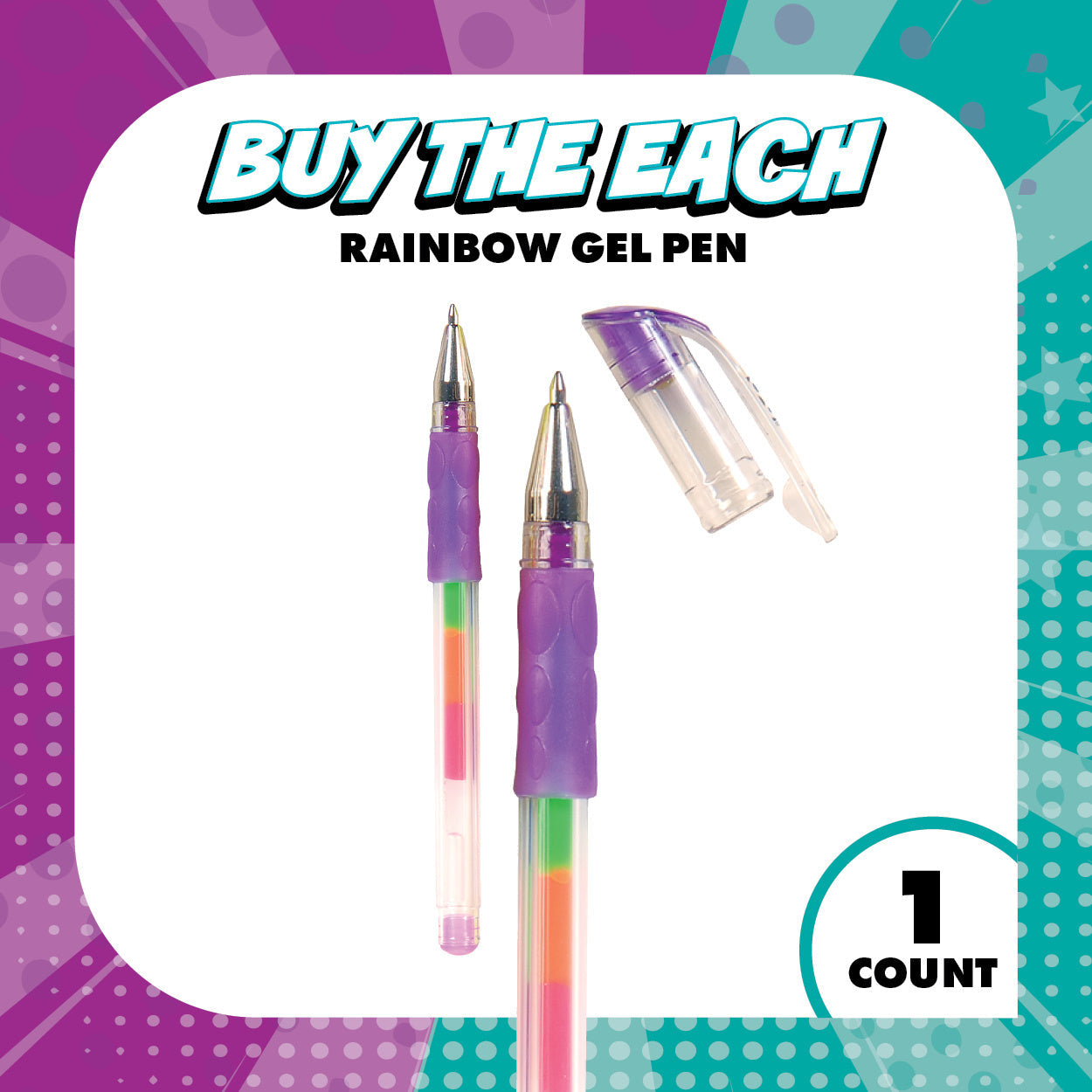 Rainbow Gel Pens