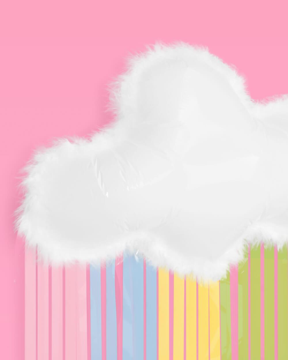 Rainbow Cloud Balloon - 27