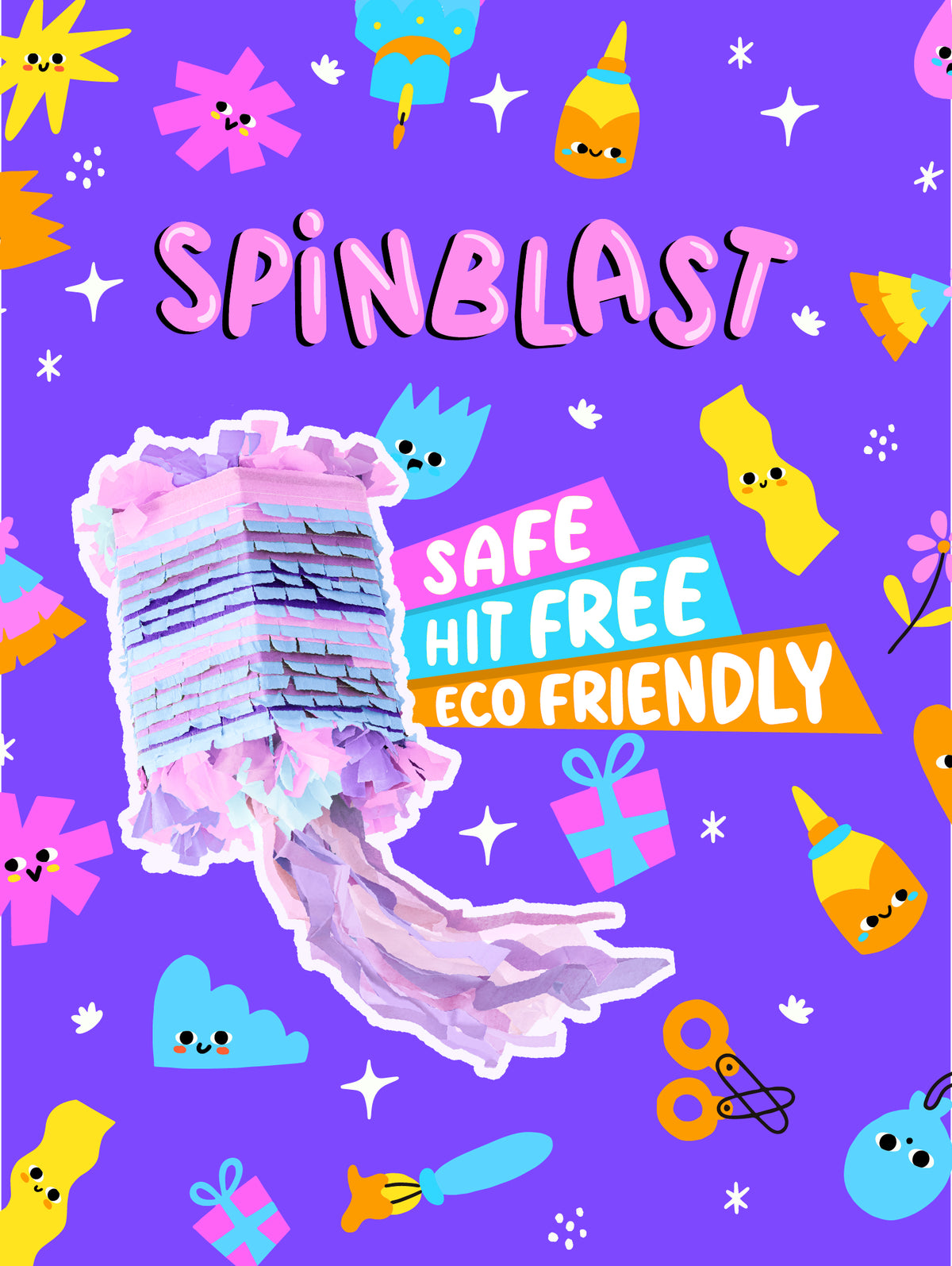 Spinblast The Spinning Pinsts DIY Kit | Amazing Pinatas