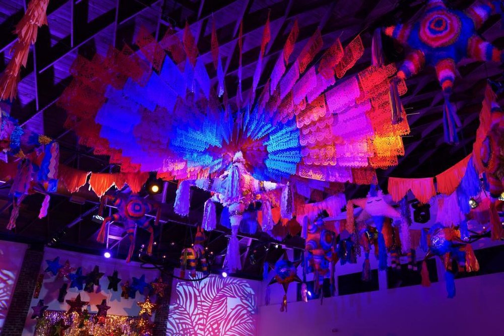 Custom Decor Piñatas for Becky G X ColourPop Cosmetics Launch Party by Amazing Pinatas