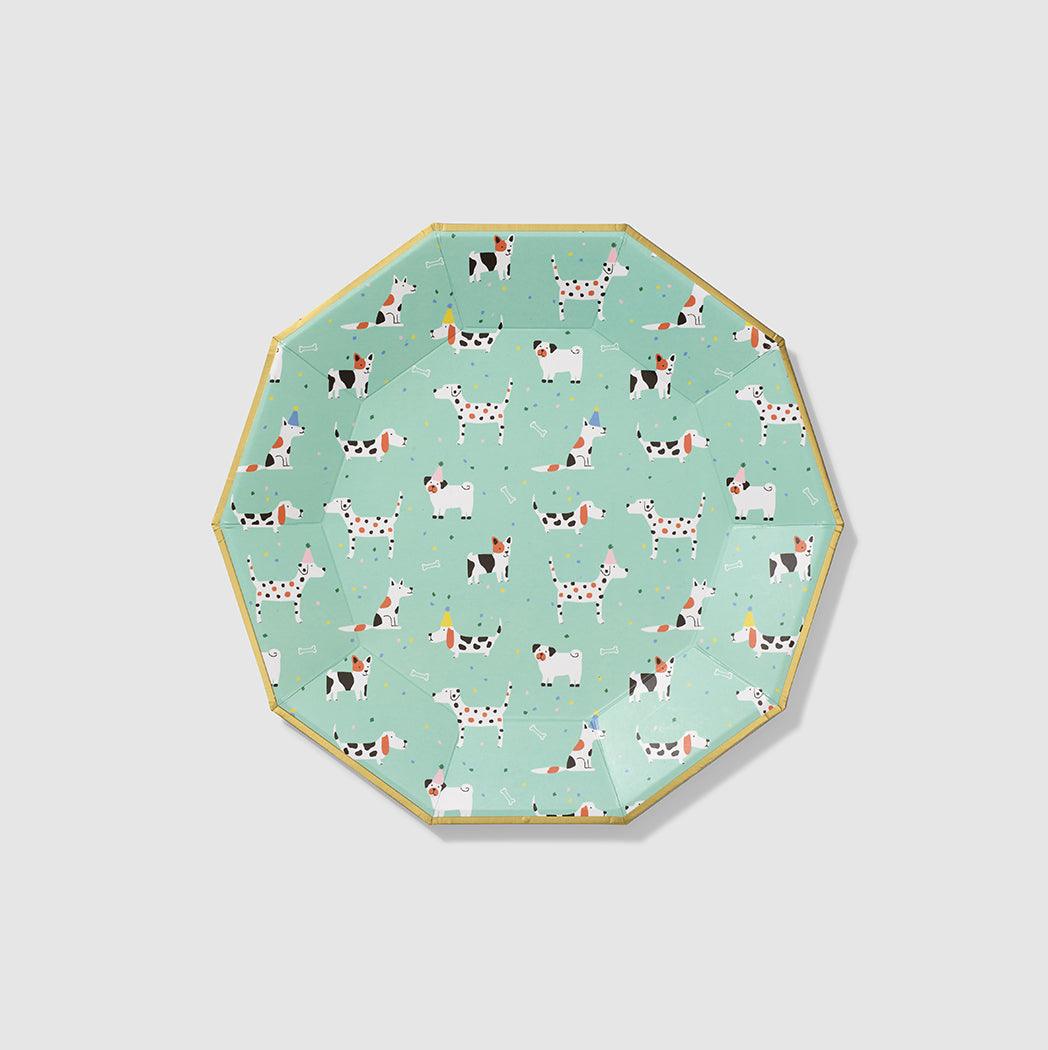 Hot Diggity Dog Large Plates (10 per pack)
