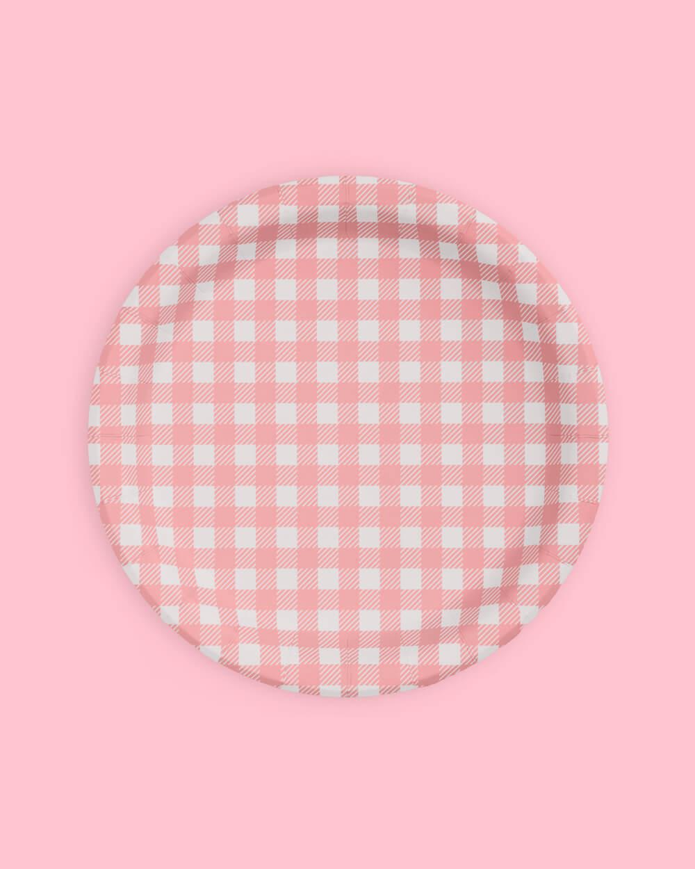 Camp Bride Plates - 24 matte paper plates