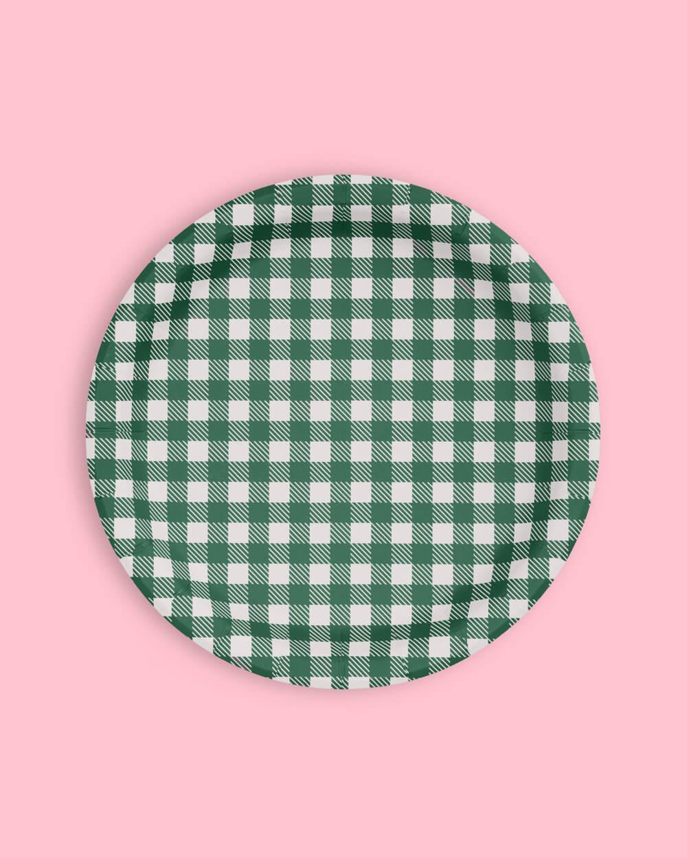 Camp Bride Plates - 24 matte paper plates