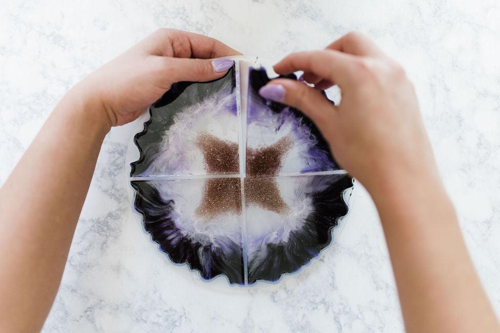 Agate Resin Coasters Kit | Amazing Pinatas