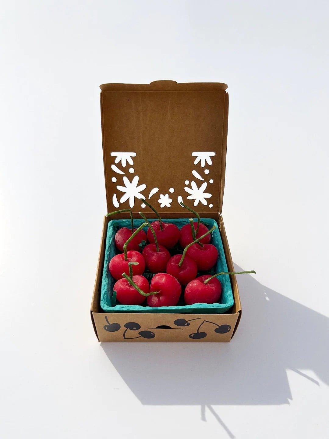 Beeswax Cherry Birthday Candles | Amazing Pinatas