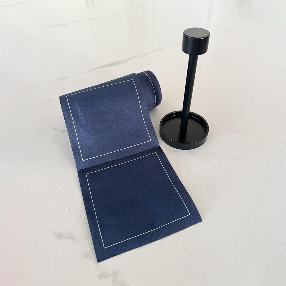 Black Matte Cocktail Napkin Stand | Amazing Pinatas