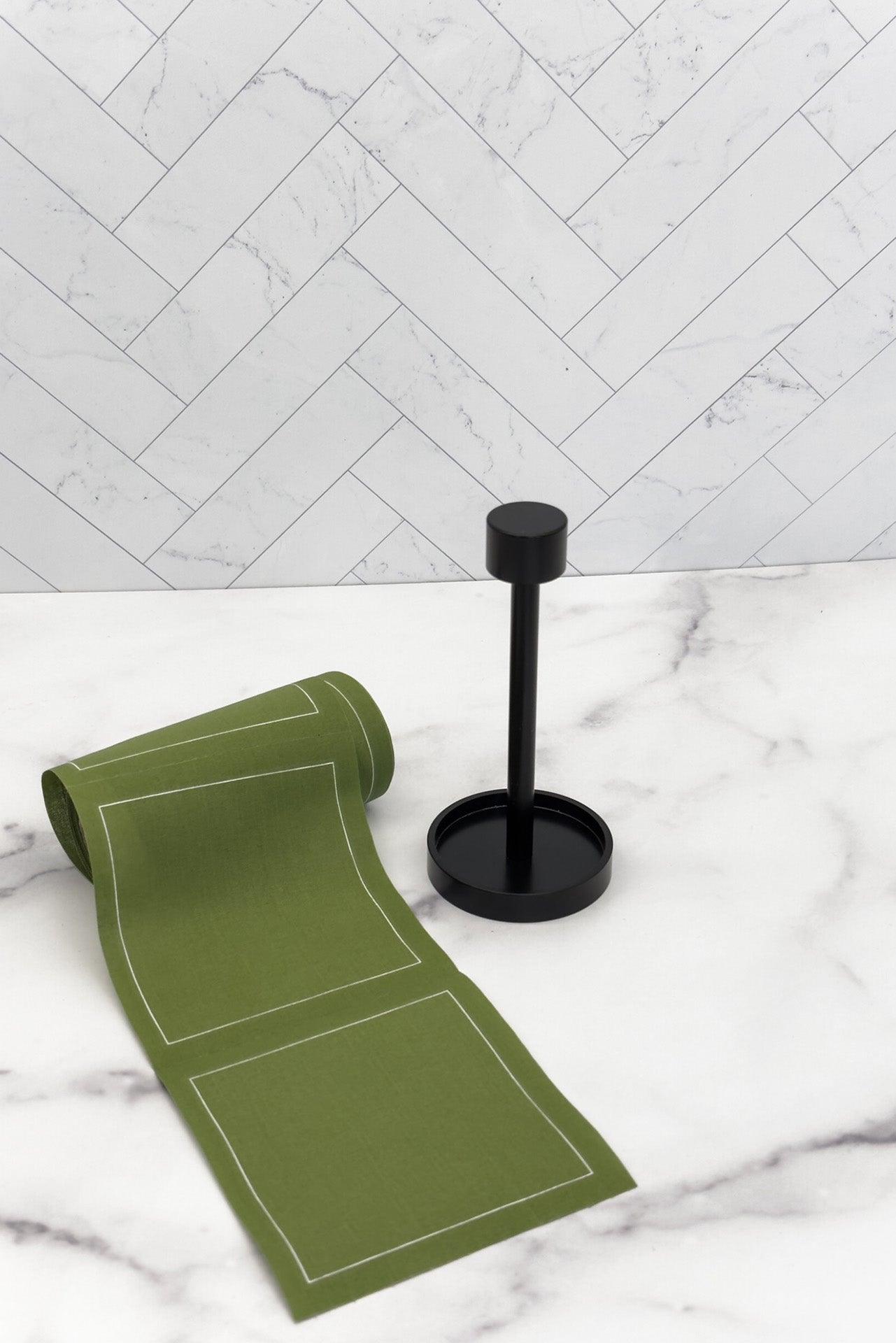 Black Matte Cocktail Napkin Stand | Amazing Pinatas