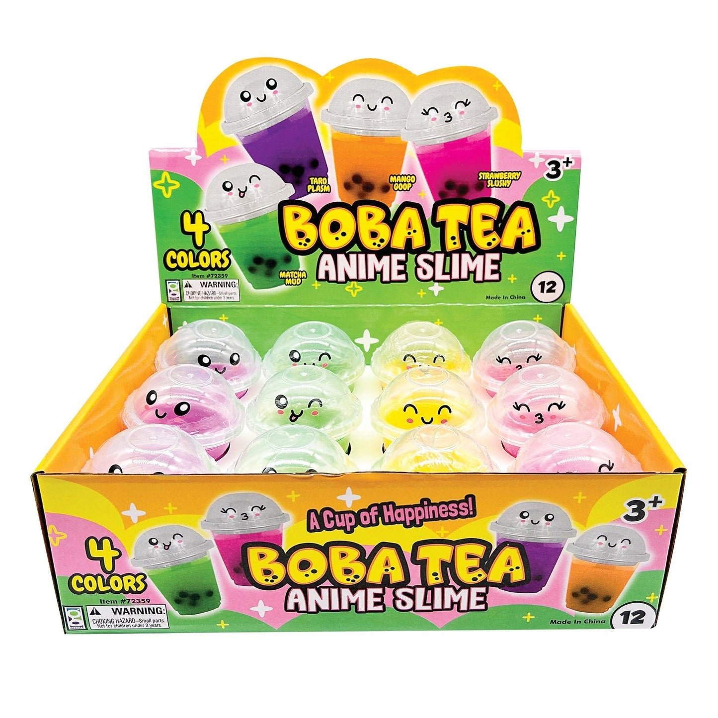 Boba Tea Anime Slime | Amazing Pinatas