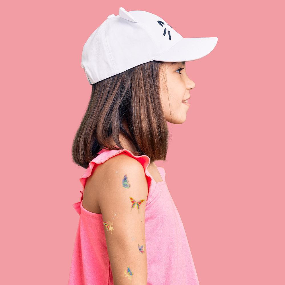 Butterfly Fair Garden Temporary Tattoos | 62 ct | Amazing Pinatas