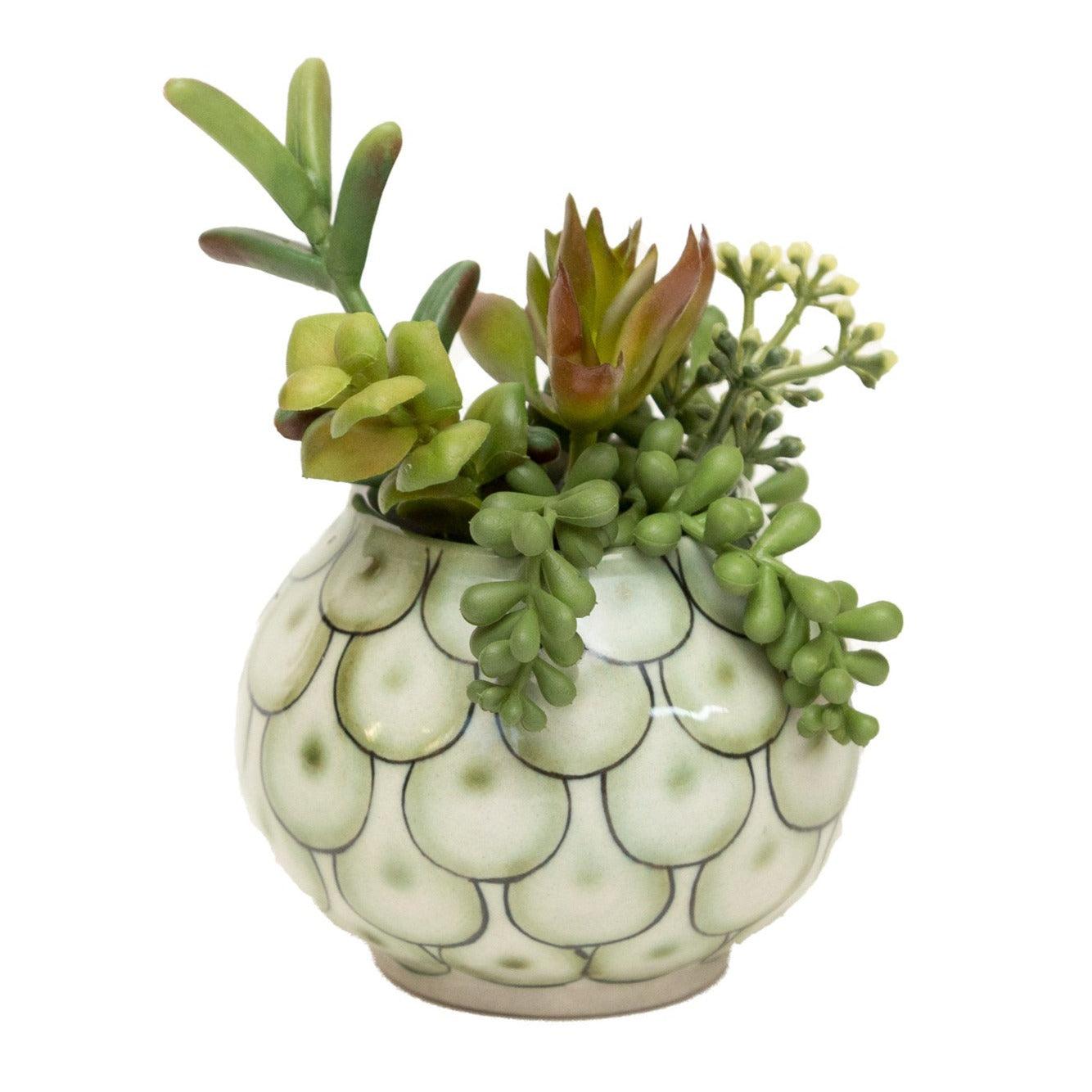 Ceramic Guatemalan Bowl Planter | Amazing Pinatas