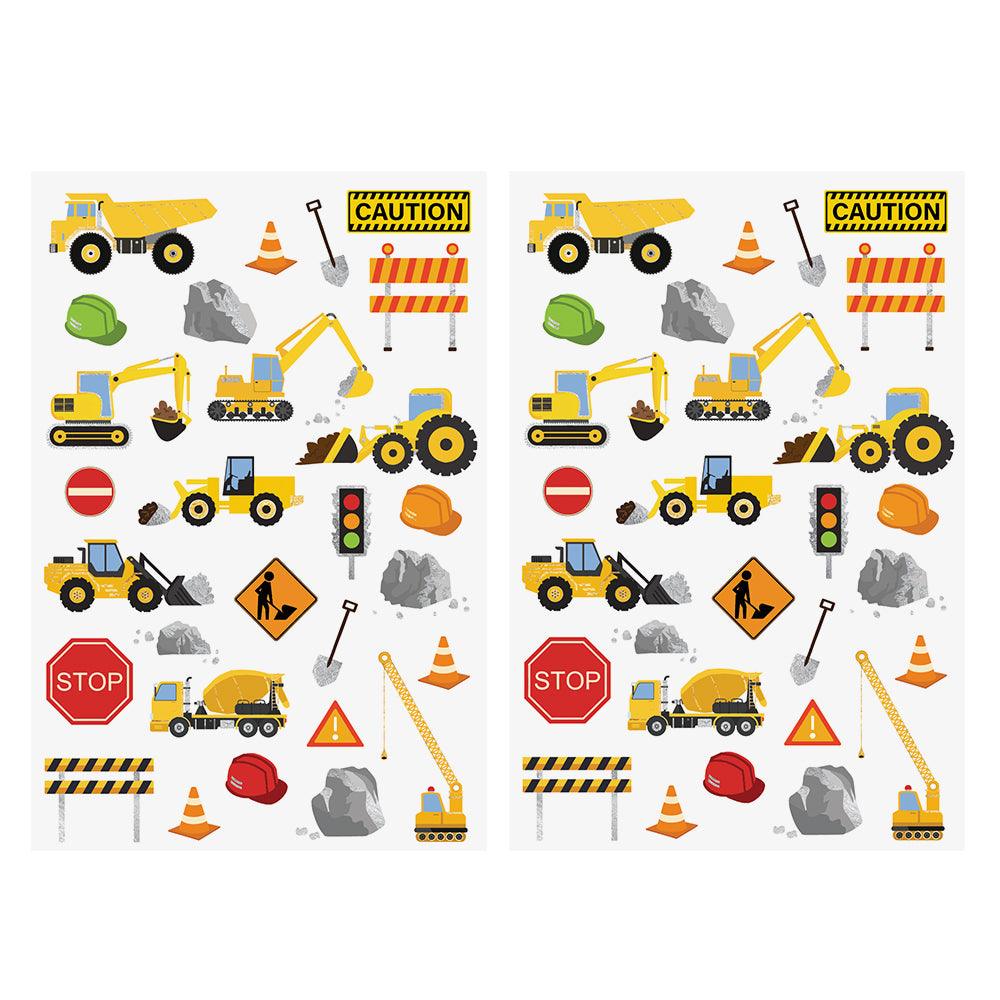 Construction Temporary Tattoos | 56 ct | Amazing Pinatas