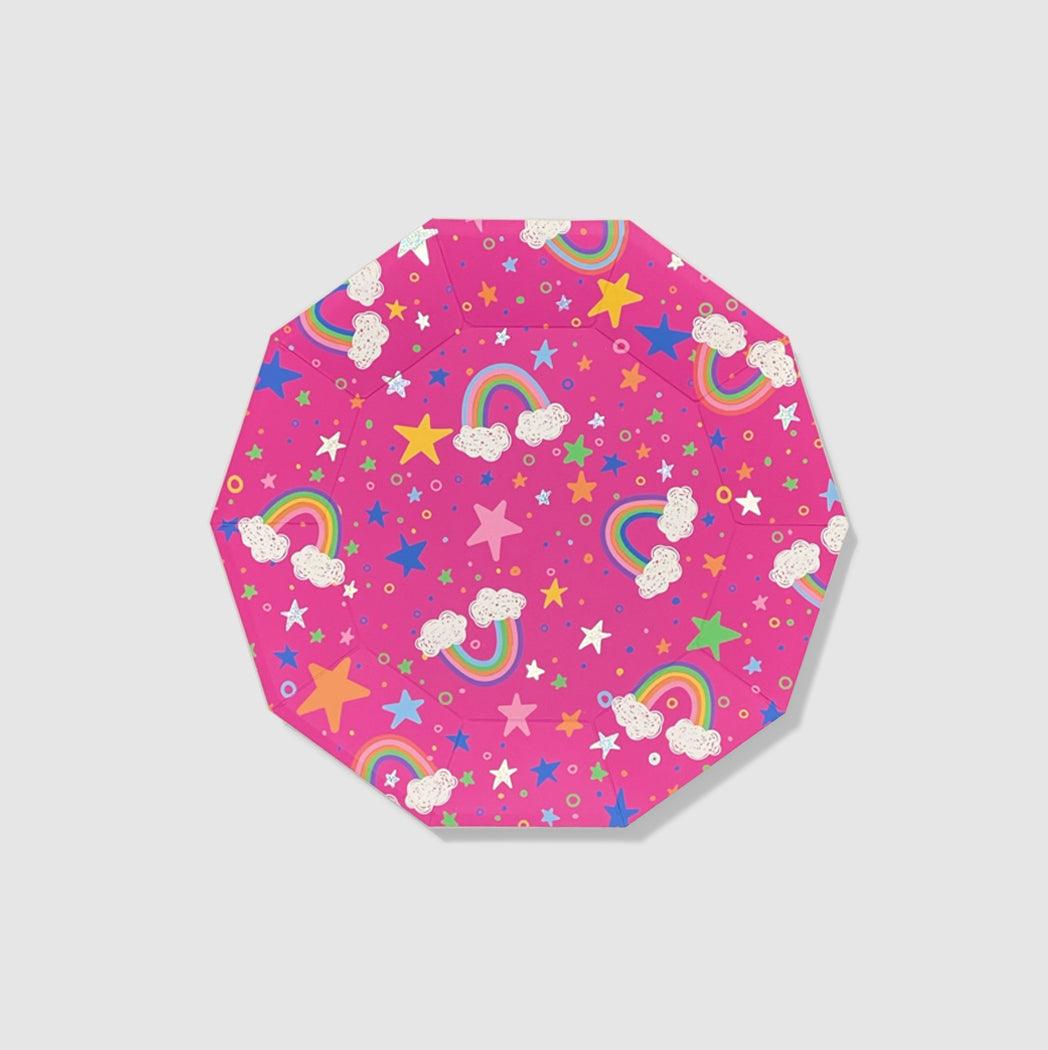 Coterie x Sparkella Rainbow Large Plates (10 per pack) | Amazing Pinatas