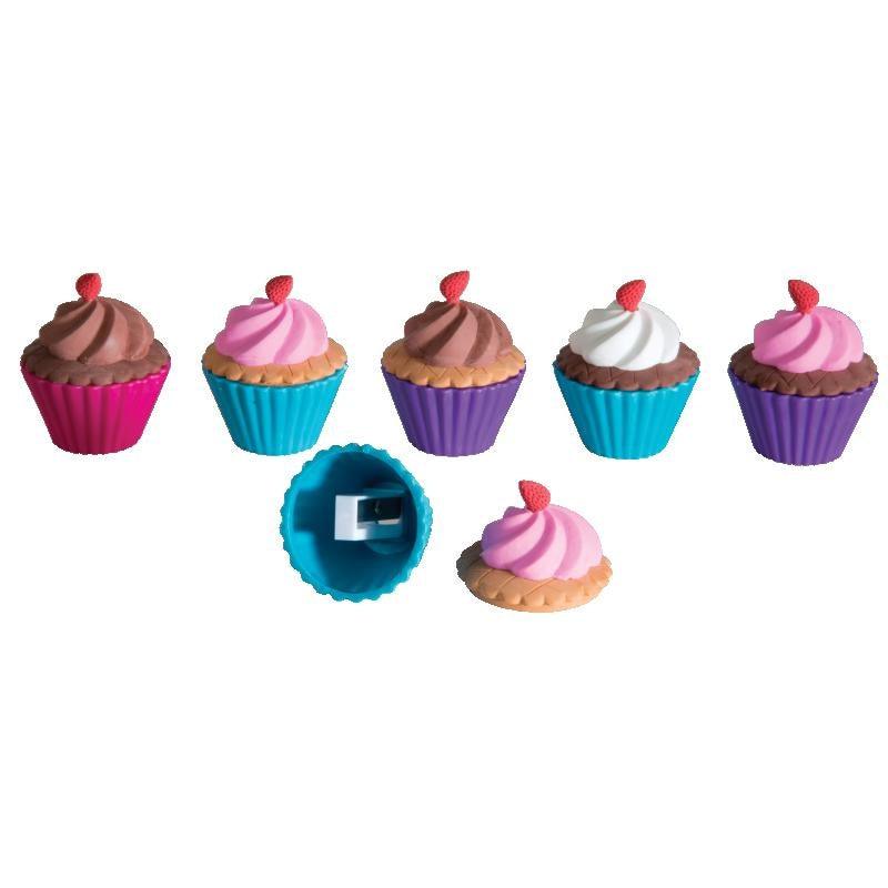 Cupcake Shoppe Scented Erasers and Sharpeners | Amazing Pinatas