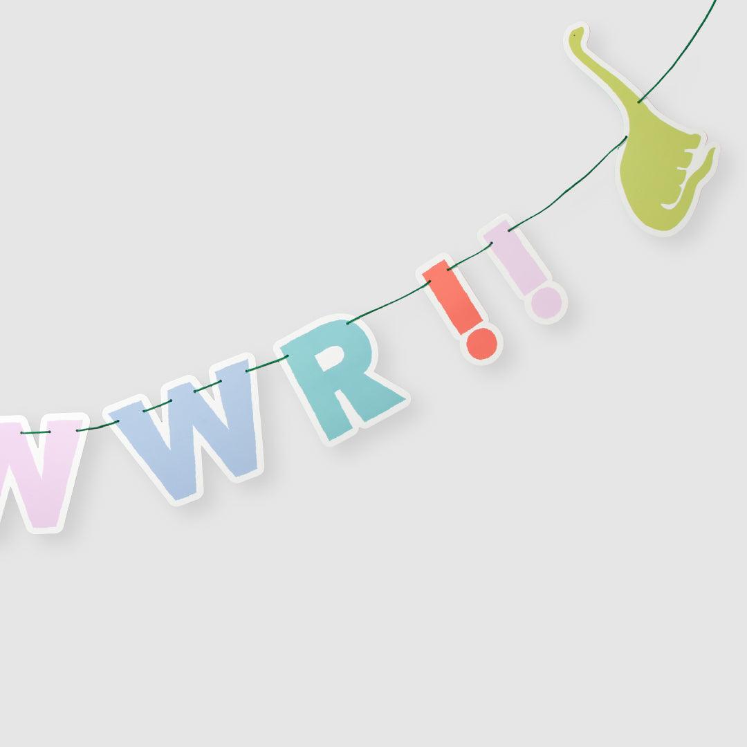 Dino-roar Banner | Amazing Pinatas