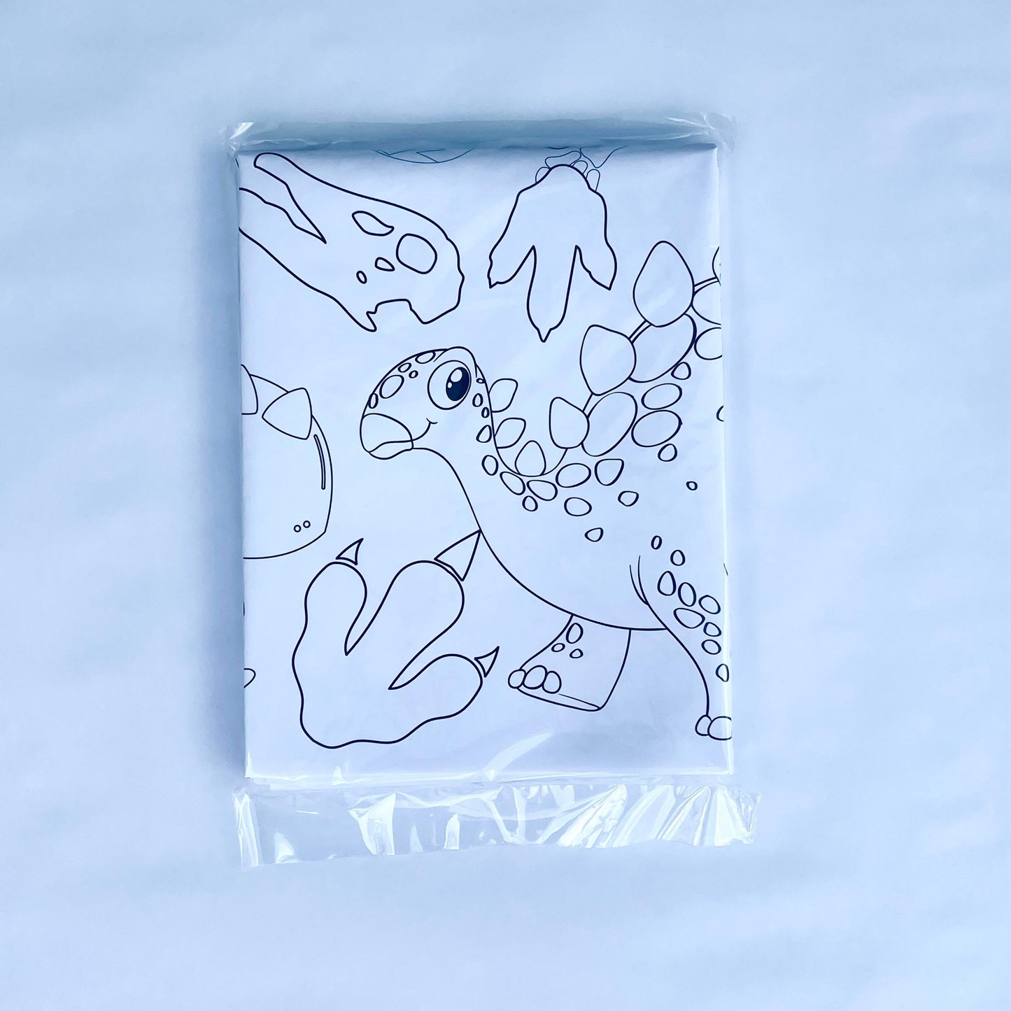 Dinosaur Coloring Table Cover | Amazing Pinatas