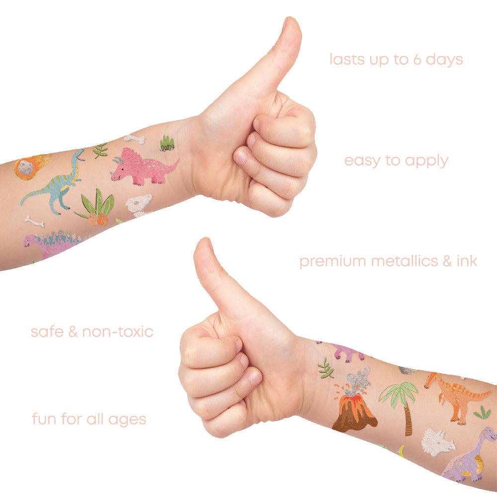 Dinosaur Temporary Tattoos | 48 ct | Amazing Pinatas