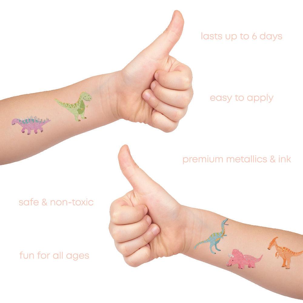 Dinosaur Variety Set Temporary Tattoos | 25 ct | Amazing Pinatas