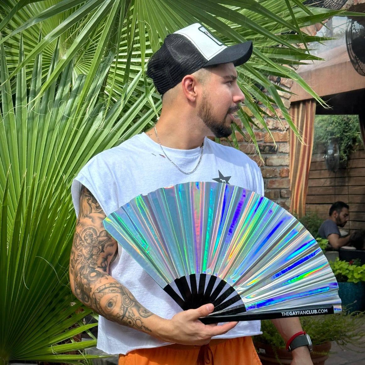 Disco Ball Holographic Fan | Amazing Pinatas