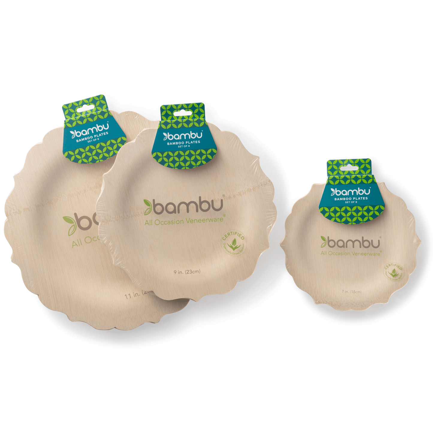 Disposable Bamboo Fancy Plates | Amazing Pinatas