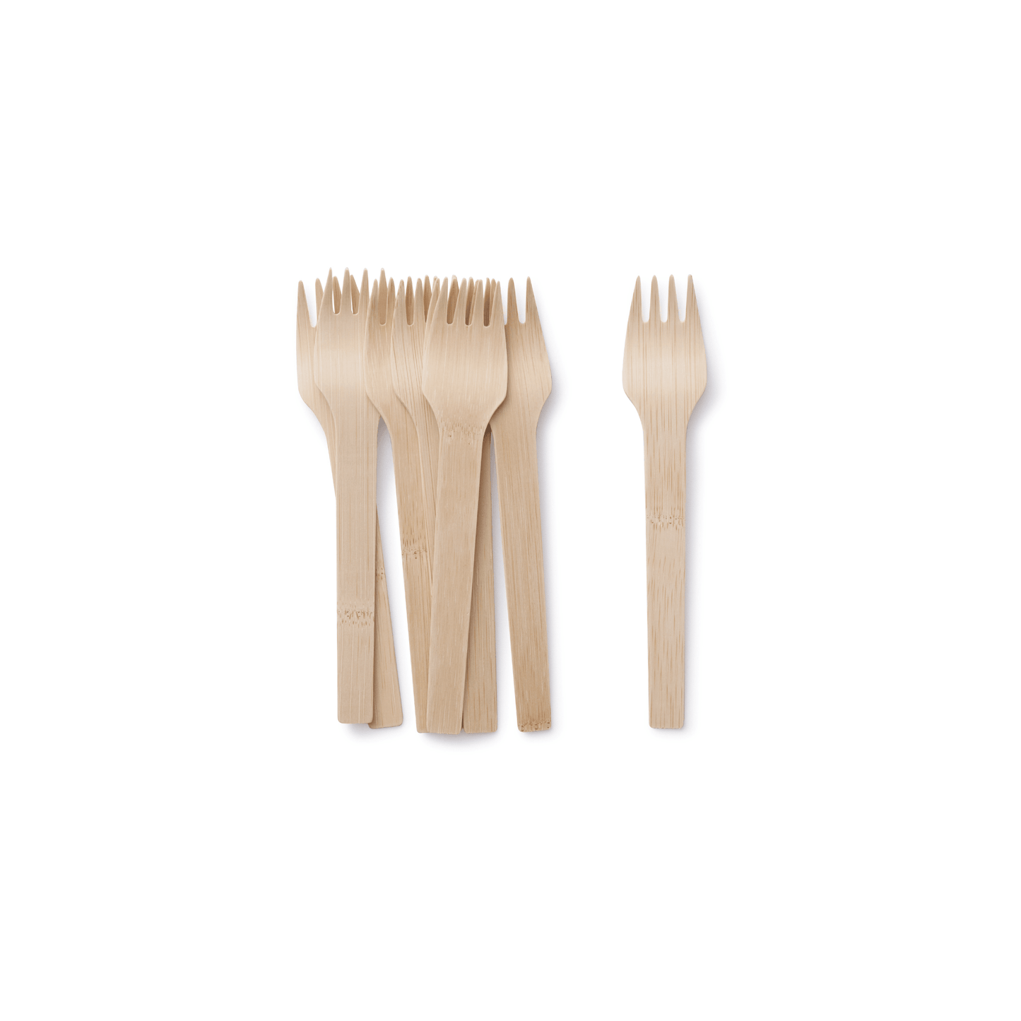 Disposable Bamboo Forks, Bulk Case 250 | Amazing Pinatas