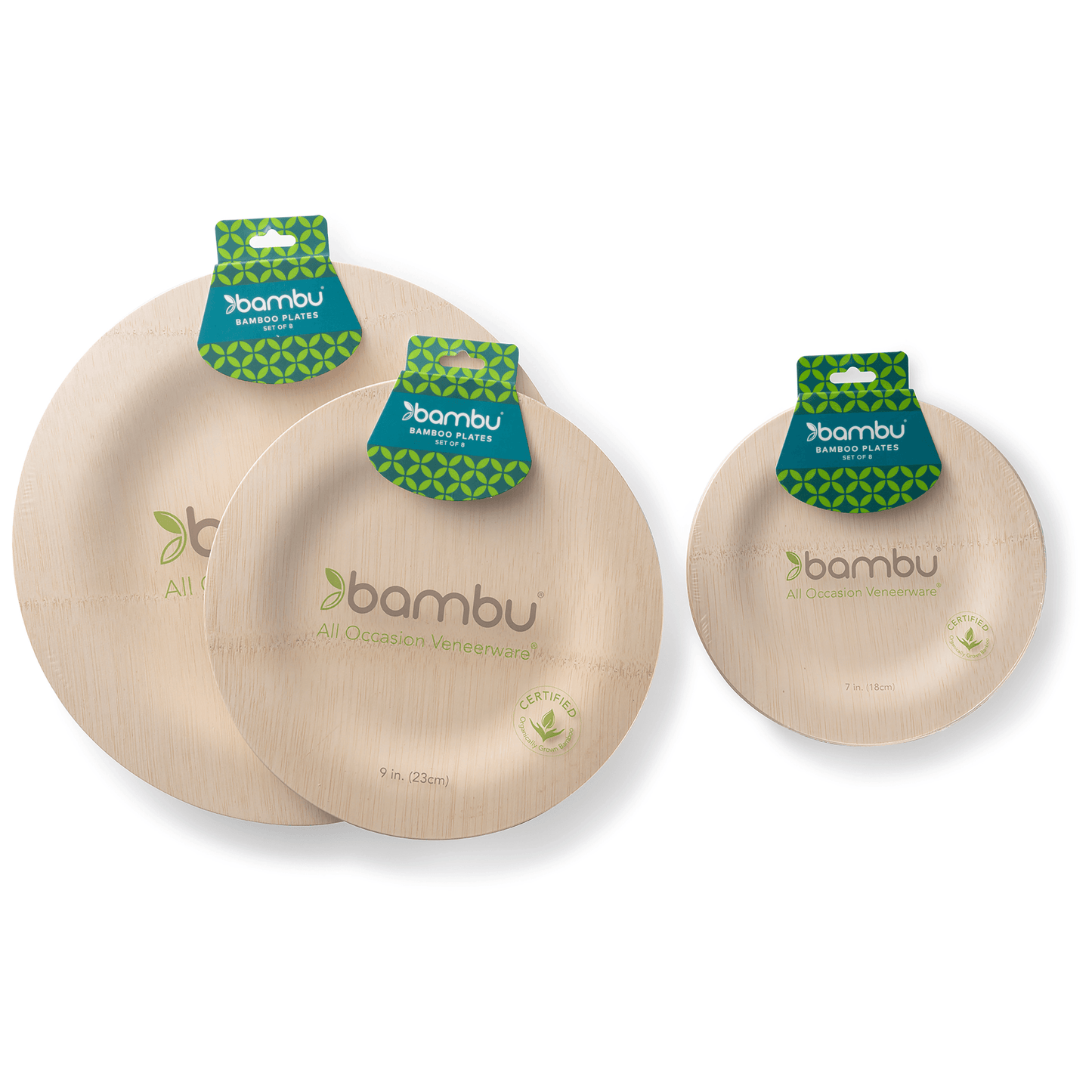 Disposable Bamboo Round Plates | Amazing Pinatas