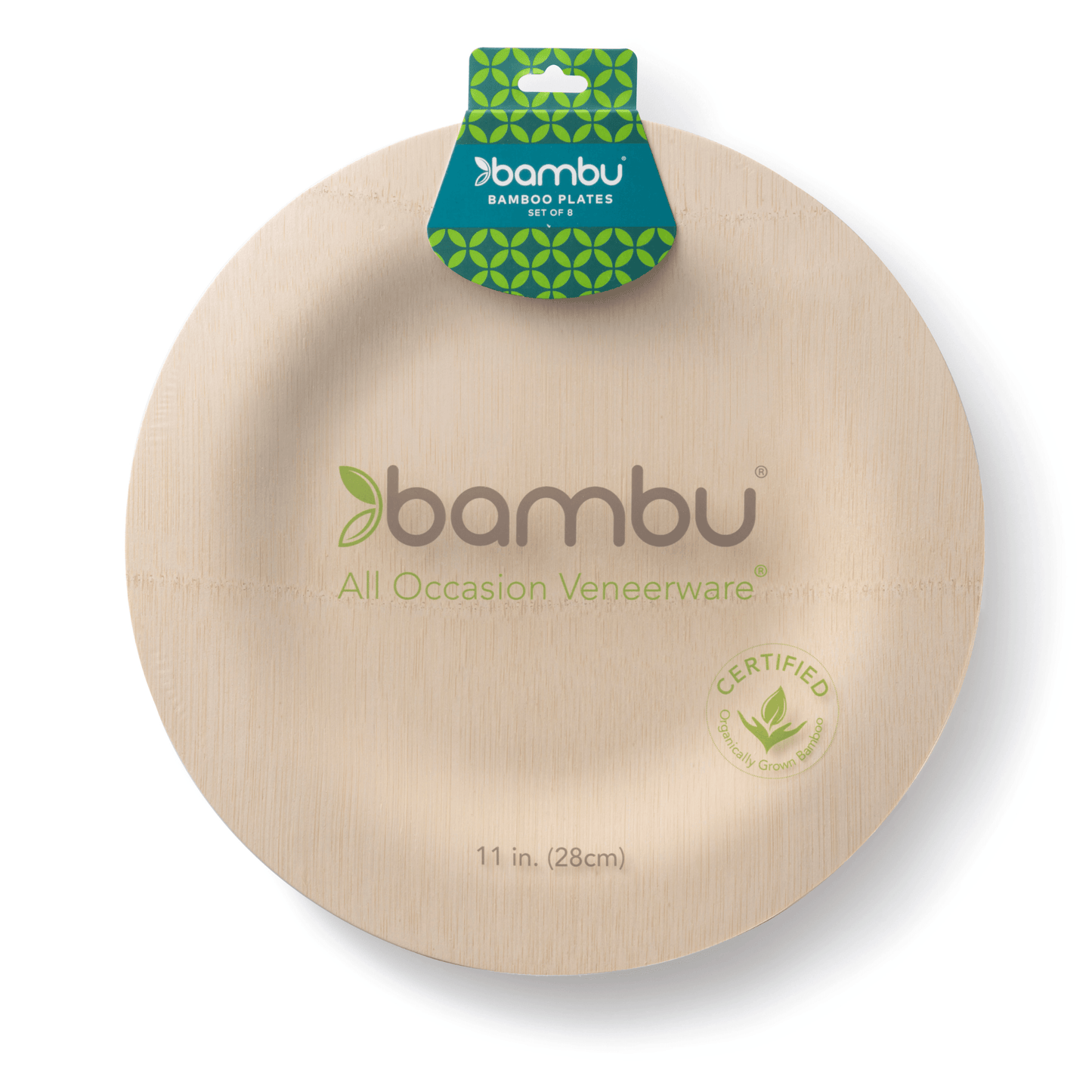 Disposable Bamboo Round Plates | Amazing Pinatas