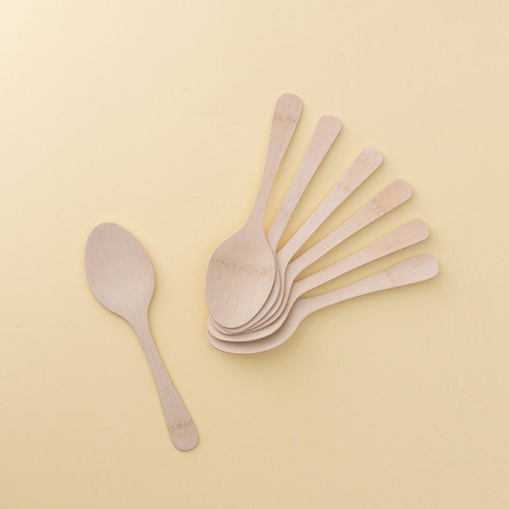 Disposable Bamboo Serving Spoon | Amazing Pinatas