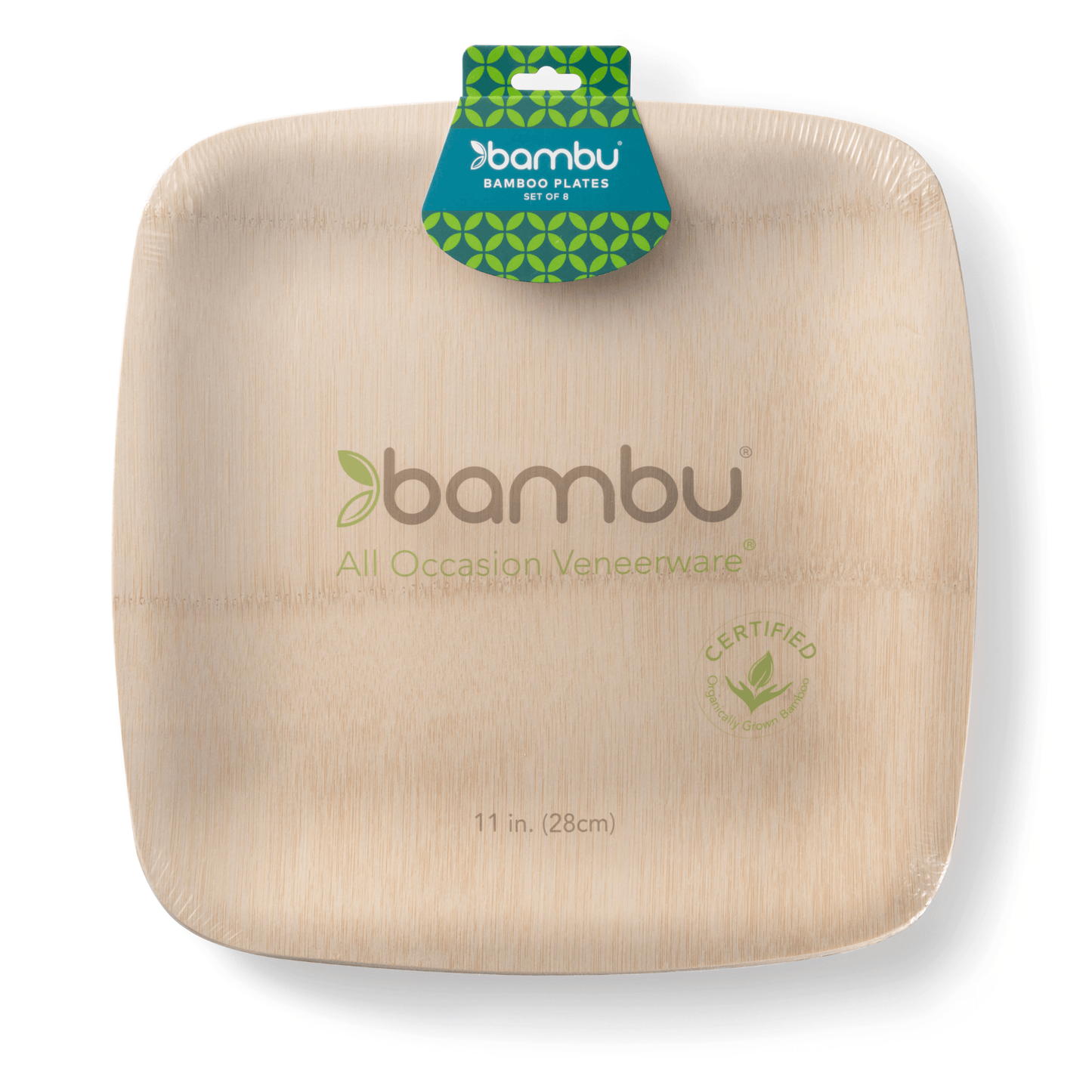 Disposable Bamboo Square Plates | Amazing Pinatas