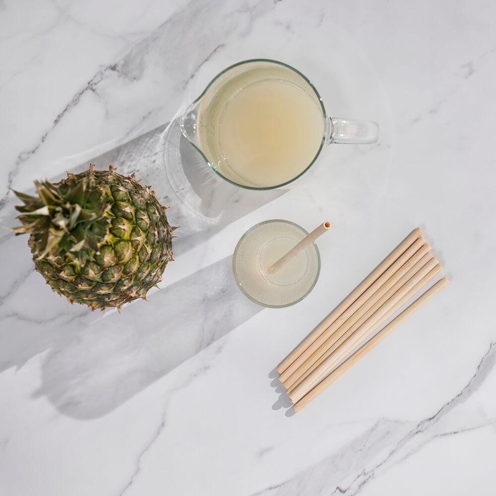 Disposable Bamboo Straws. Box of 24 | Amazing Pinatas