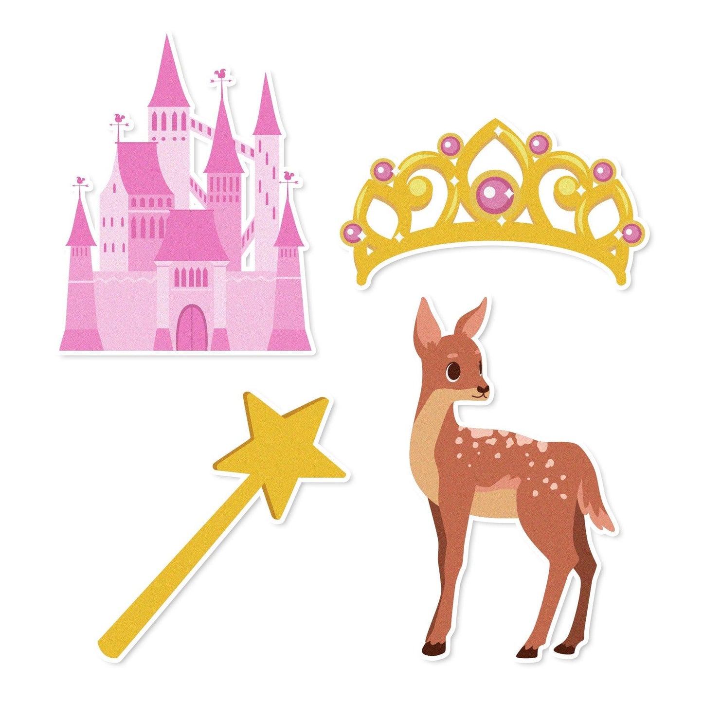 Edible Cupcake Toppers for Briar Rose | Amazing Pinatas