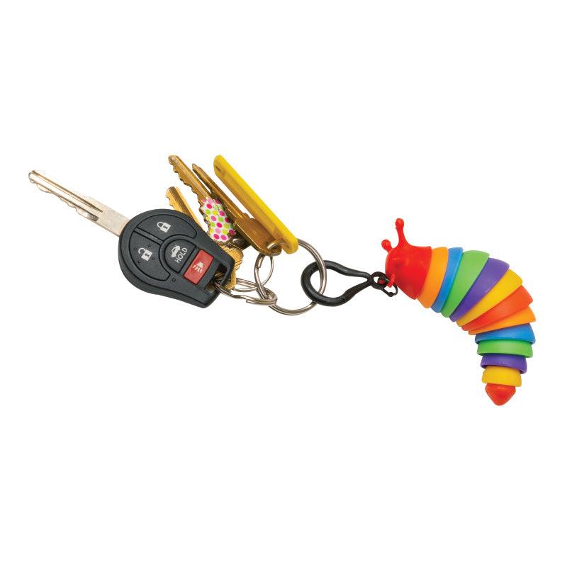 Fidget Slug Backpack Buddy Keychain | Amazing Pinatas