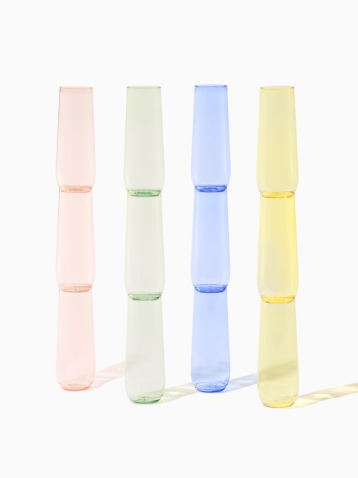 Flute Glasses Set 9oz | Color Set | Amazing Pinatas