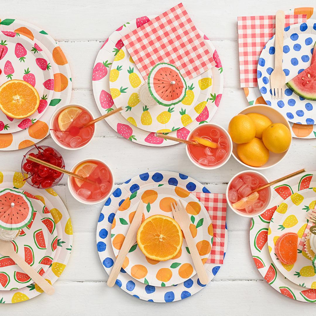 Fruit Punch Small Plates (10 per pack) | Amazing Pinatas