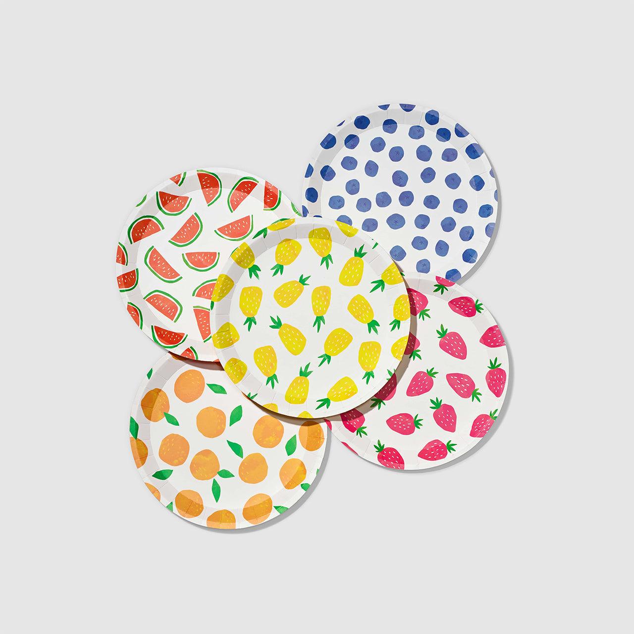 Fruit Punch Small Plates (10 per pack) | Amazing Pinatas