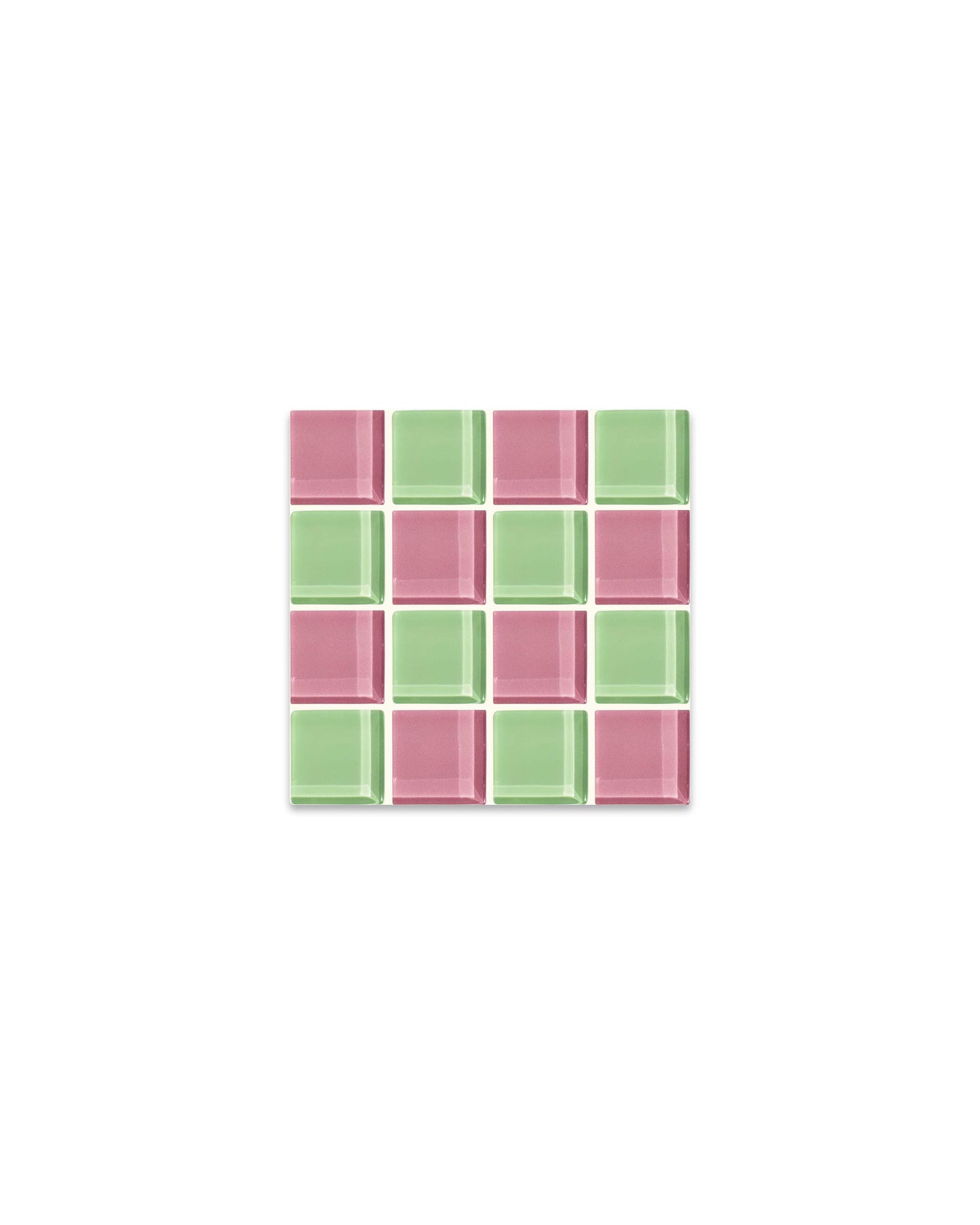GLASS TILE COASTER - Pink Guava | Amazing Pinatas
