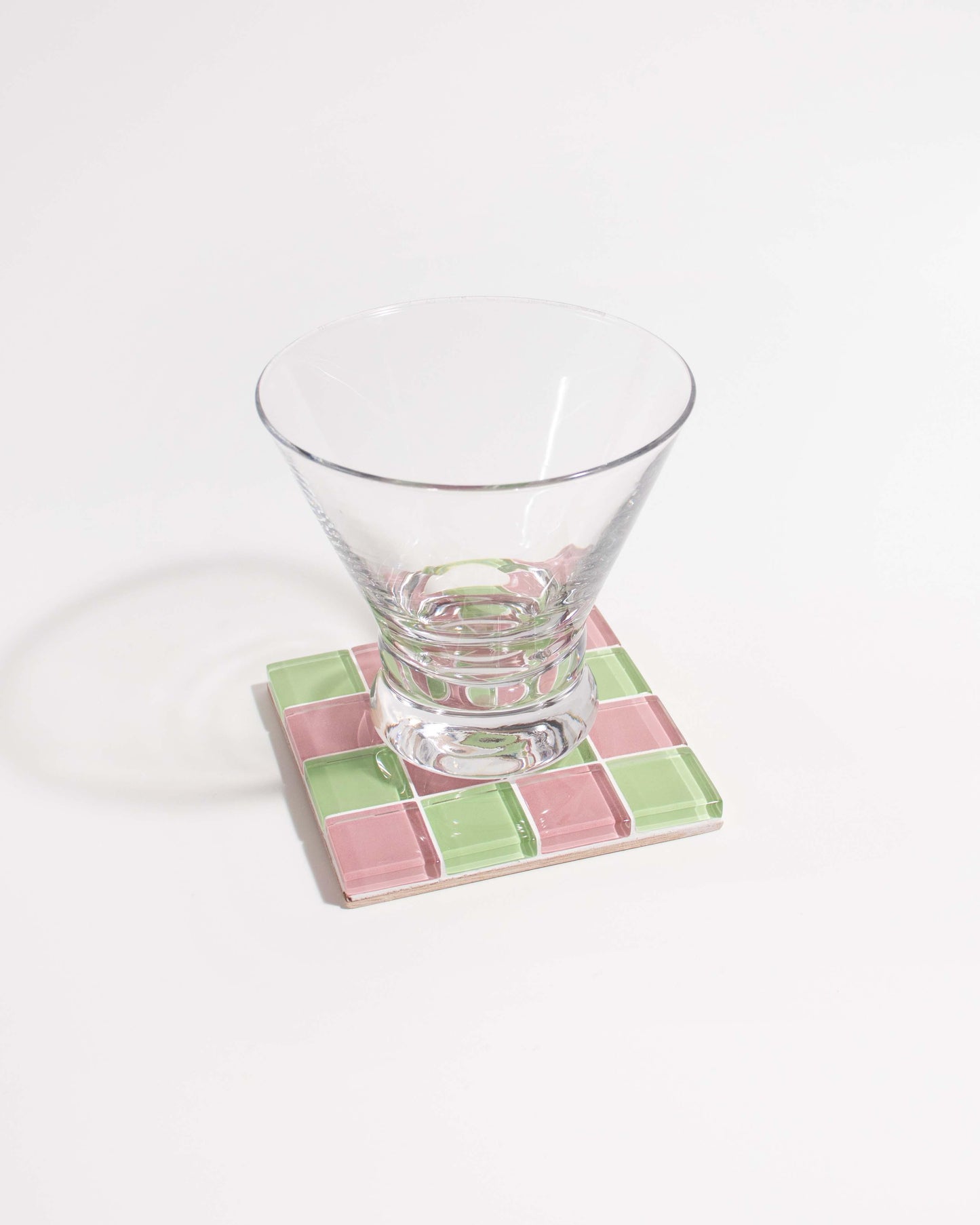 GLASS TILE COASTER - Pink Guava | Amazing Pinatas
