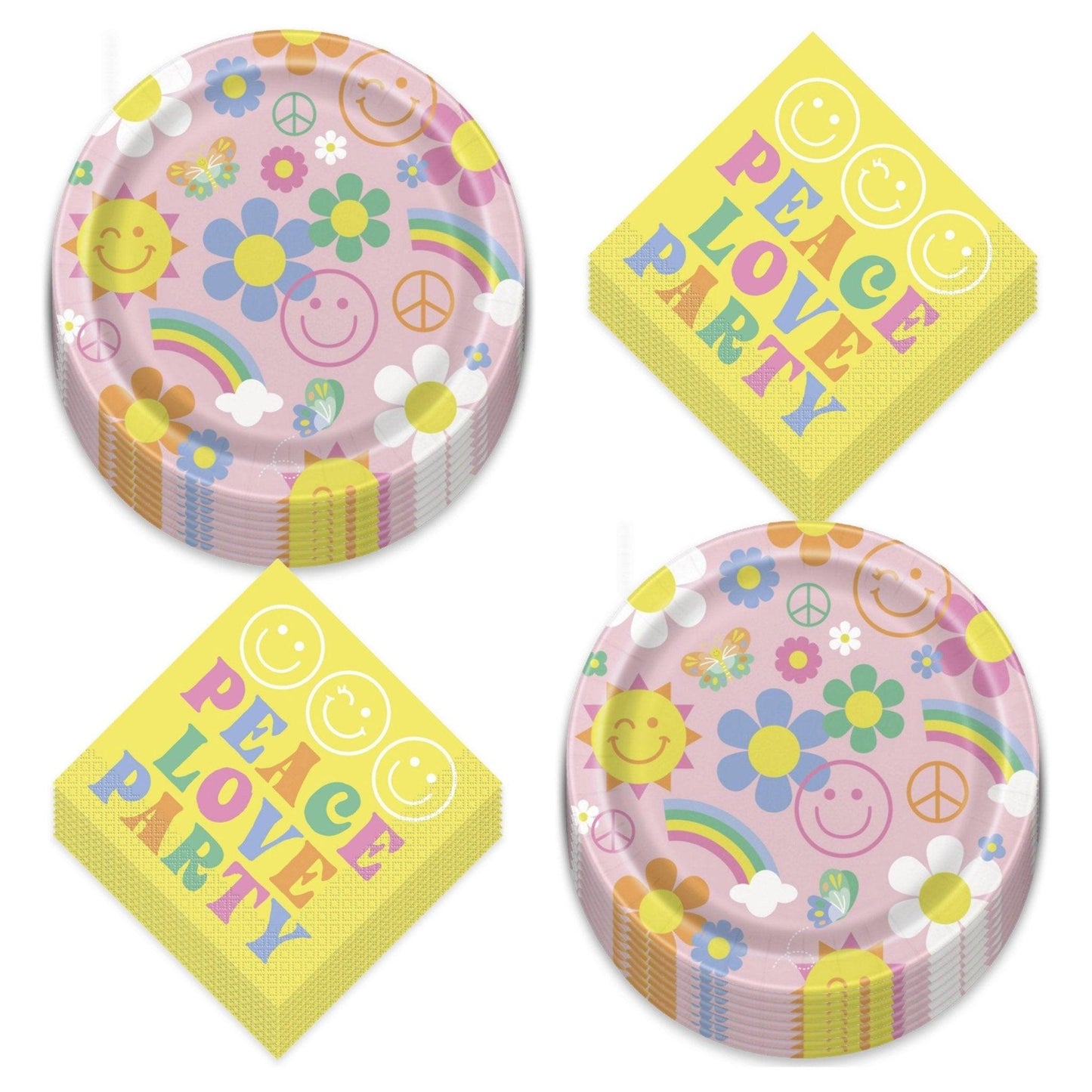 Groovy Birthday Party Luncheon Napkins, Pack of 16 | Amazing Pinatas