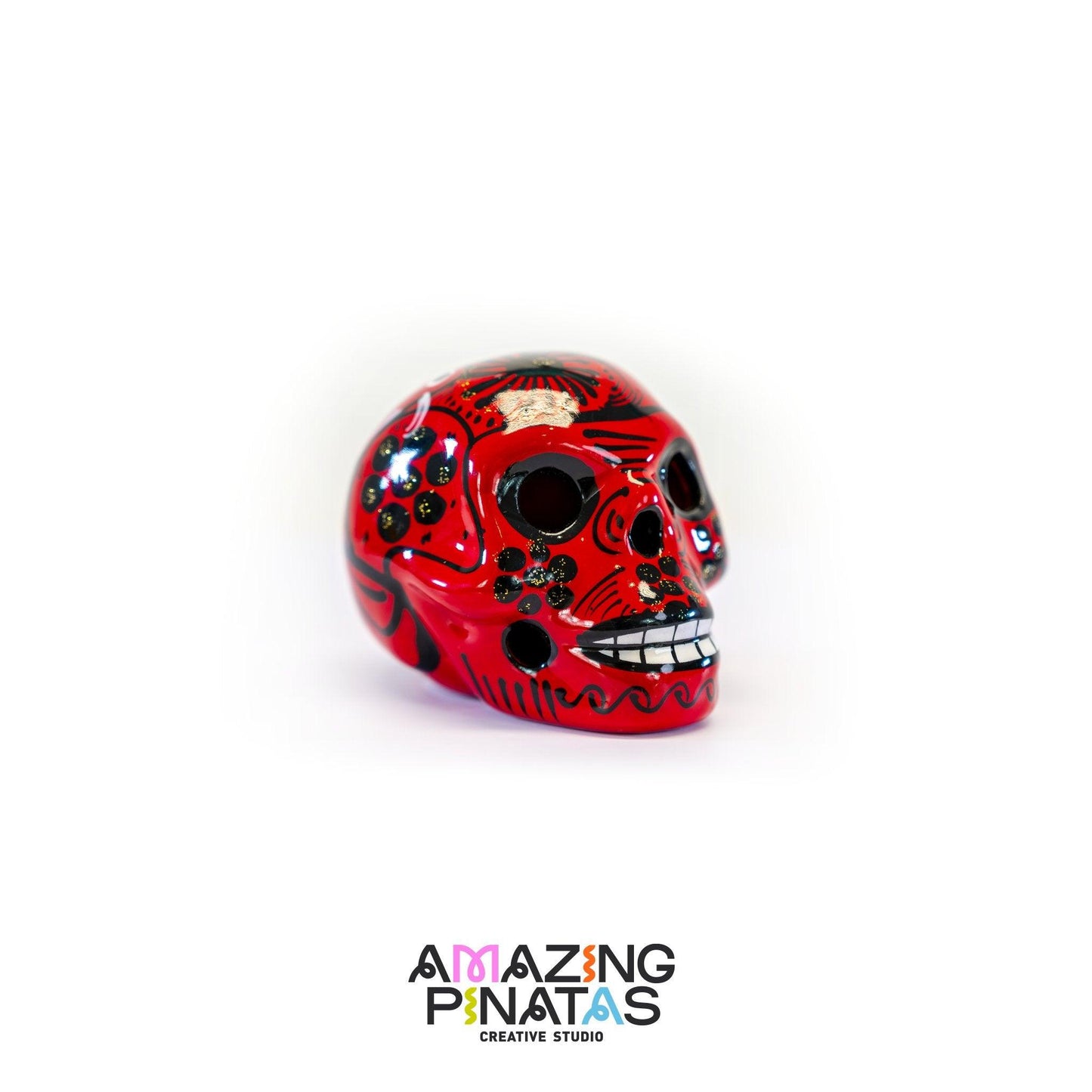 Hand-Painted Ceramic Skulls | Amazing Pinatas