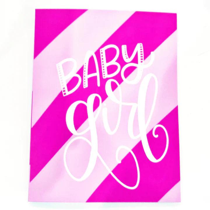 Handmade Note Card | Baby Girl | Amazing Pinatas