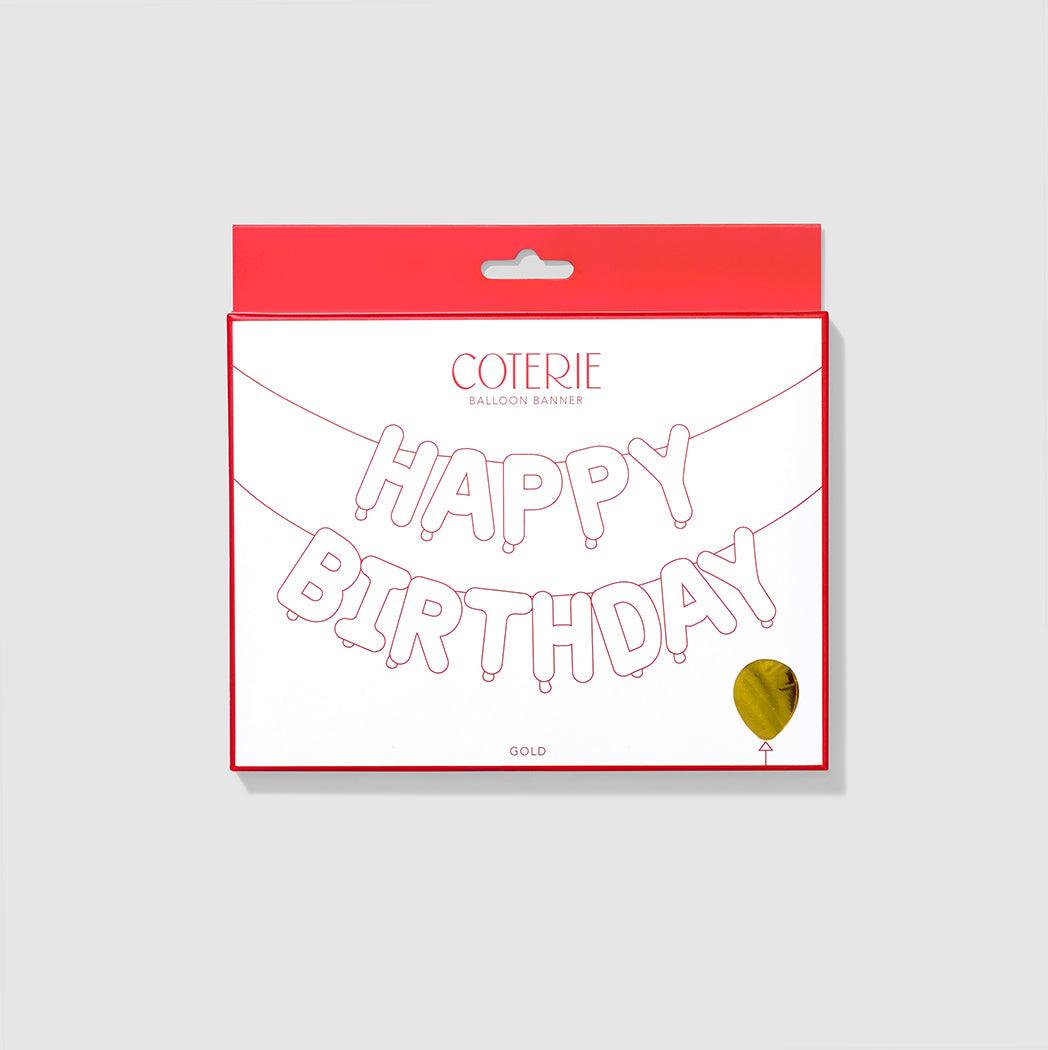 Happy Birthday Balloon Banner | Amazing Pinatas