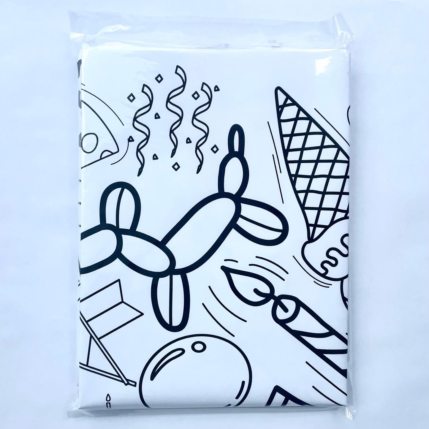 Happy Birthday Coloring Activity Table Cover | Amazing Pinatas