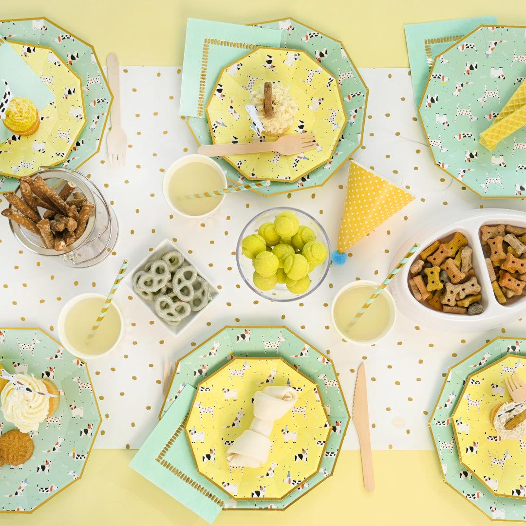 Hot Diggity Dog Small Plates (10 per pack) | Amazing Pinatas