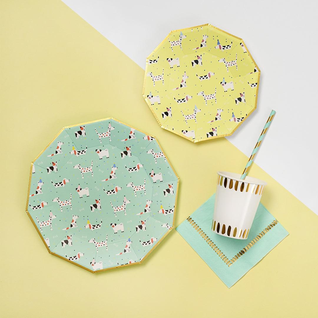 Hot Diggity Dog Small Plates (10 per pack) | Amazing Pinatas