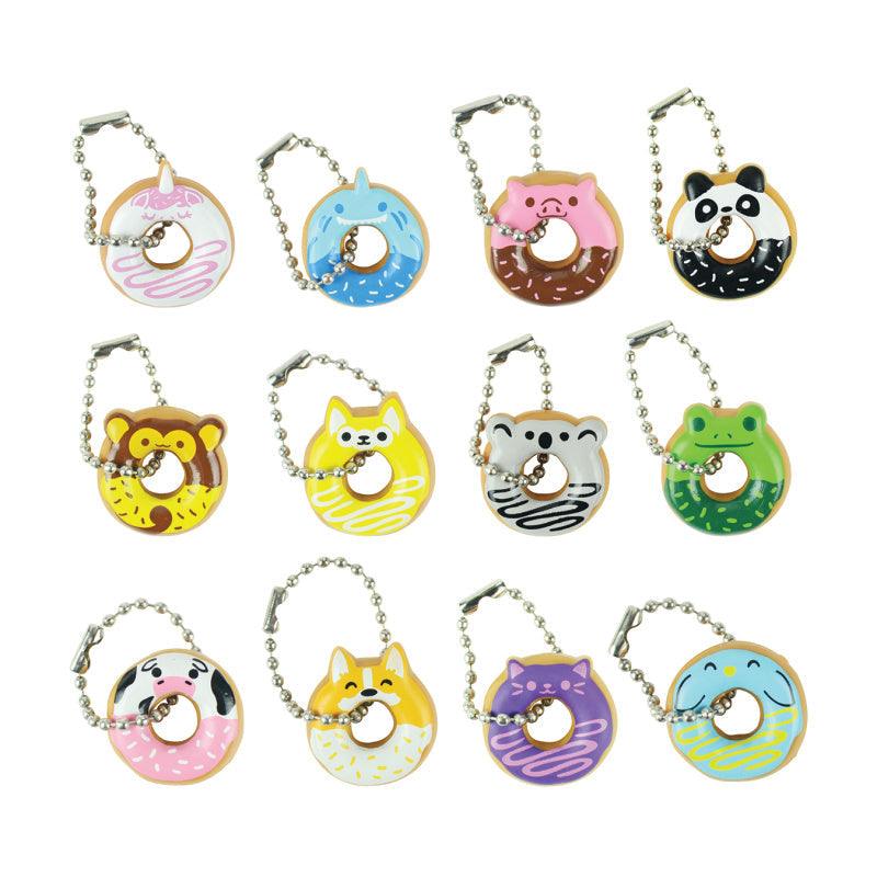 I Love Donuts: Animals Key Chain Necklace Assortment | Amazing Pinatas