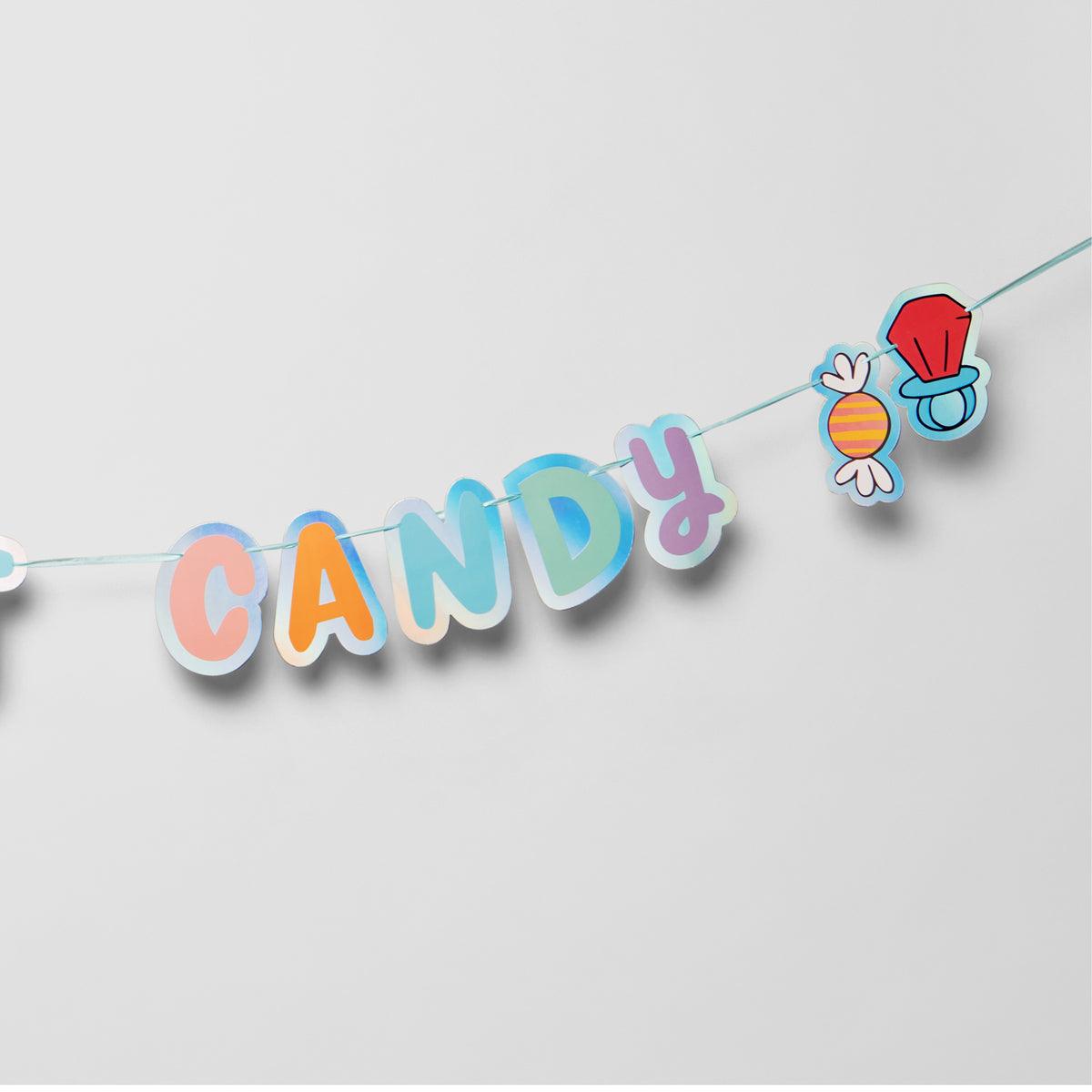 I Want Candy Banner | Amazing Pinatas