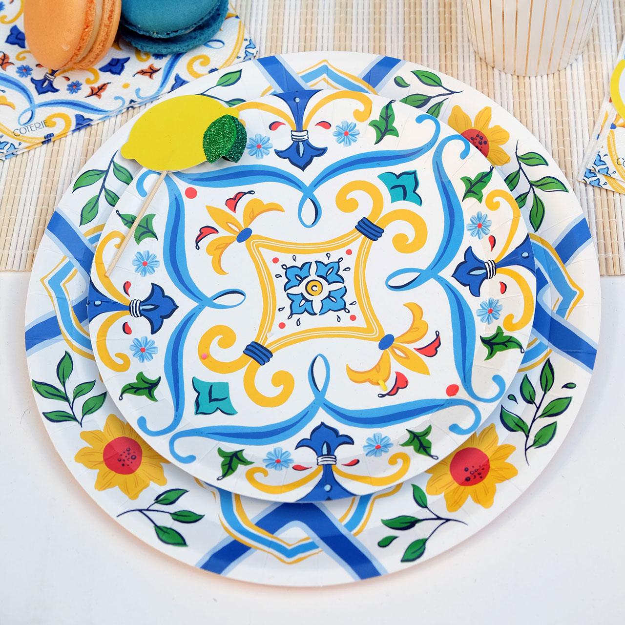 La Dolce Vita Small Plates (10 per pack) | Amazing Pinatas