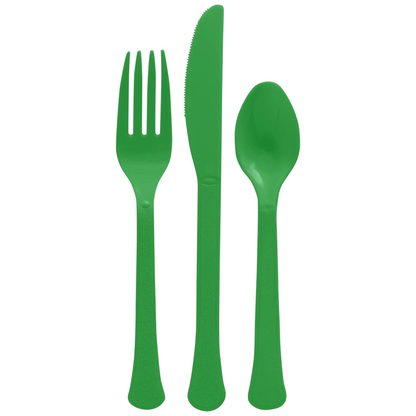 Lime Green Utensils Cutlery - Amazing Pinatas