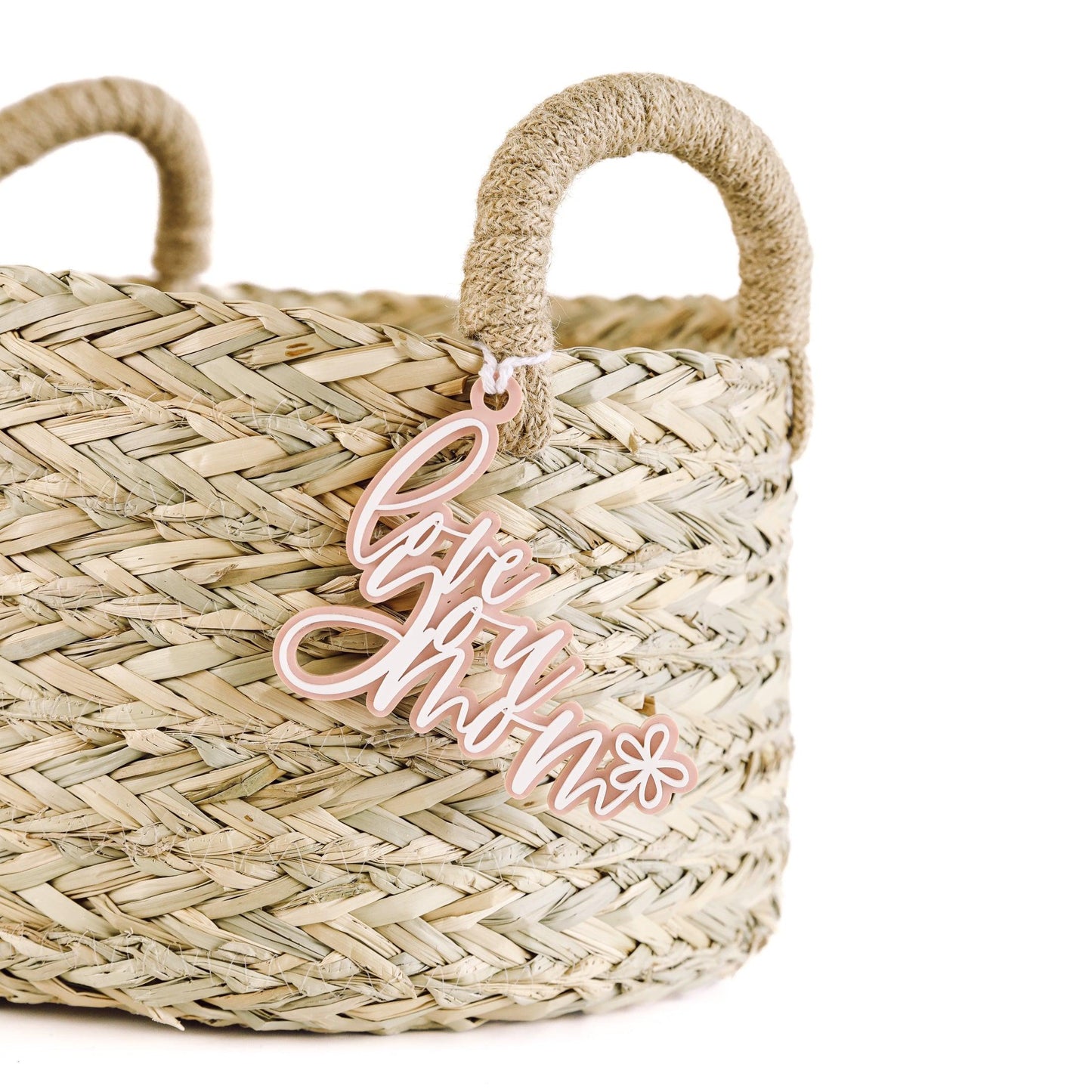Love You Mom Mother's Day Basket Gift Tag | Amazing Pinatas
