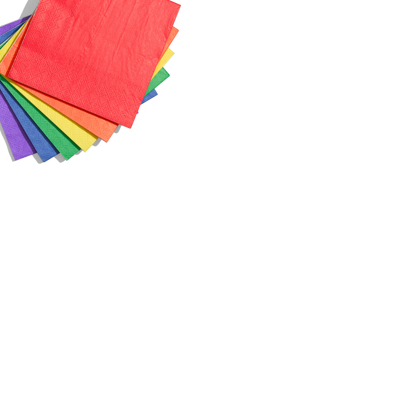 Make It Rainbow Cocktail Napkins (25 per pack) | Amazing Pinatas